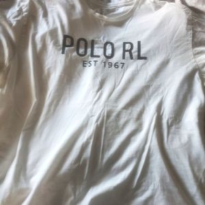 White Polo XL Tshirt